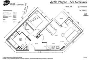 Appartement BELLE PLAGNE 7 PERS Route de la Plagne 73210 Belle Plagne Rhône-Alpes