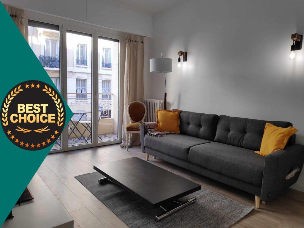 Appartement Best Apart - Nice Port - Balcony 24 bis rue smolett 06300 Nice