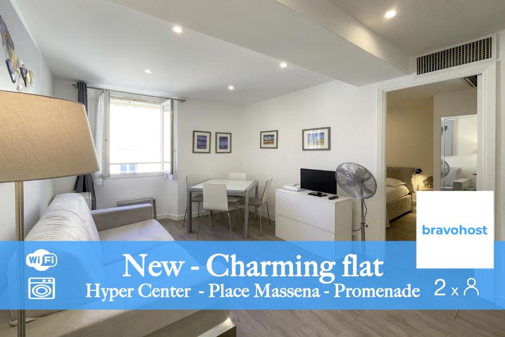 BH - MASSENA - Luxury 2 Pers Hyper Center 29 Rue Massena, 06000 Nice