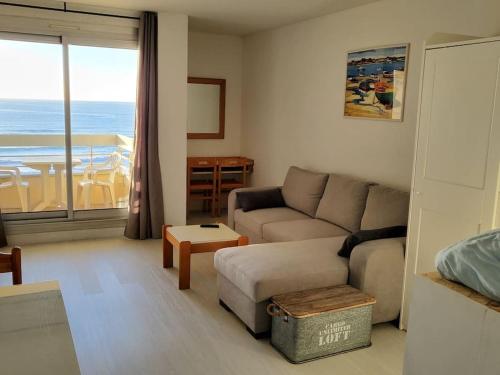Biarritz centre balcon vue mer, piscine, plage