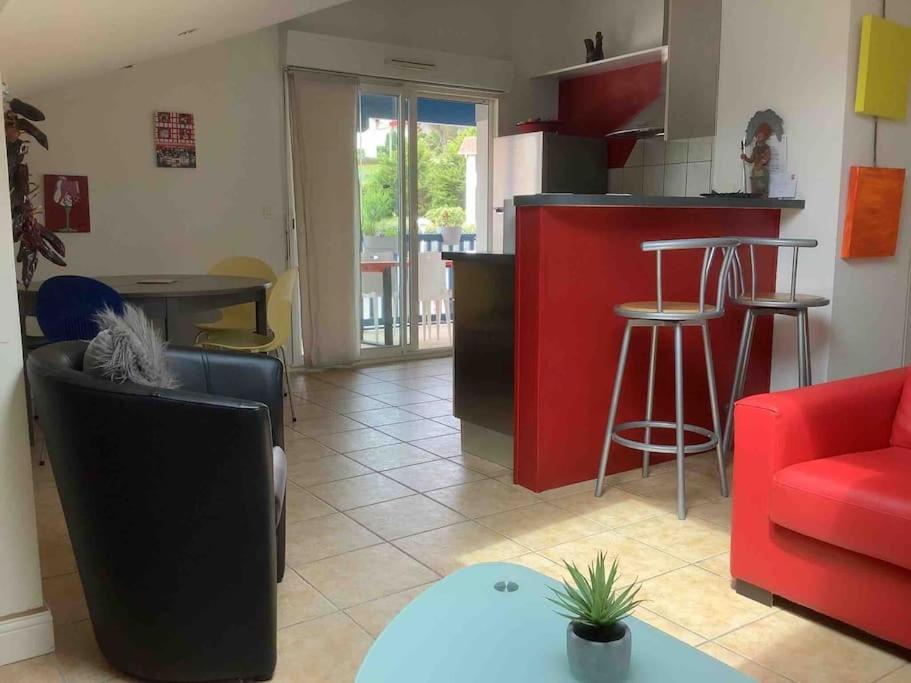 Appartement Bidart côte basque T3 250 mètres de la plage 3*** Résidence Atlantique Appartement A21 2ieme étage 166 Chemin Simonenia 64210 Bidart