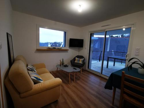 Binic: Apt T2 neuf, proche centre ville & mer
