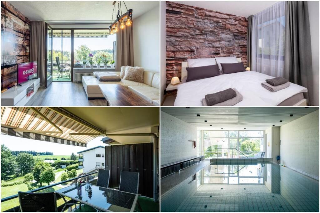 Appartement Black Forest Schwarzwaldblick Pool Netflix WiFi 24A Panoramastraße Apartment 34 79862 Höchenschwand