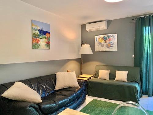 Blagnac : appartement T2 avec jardin, parking et climatisation