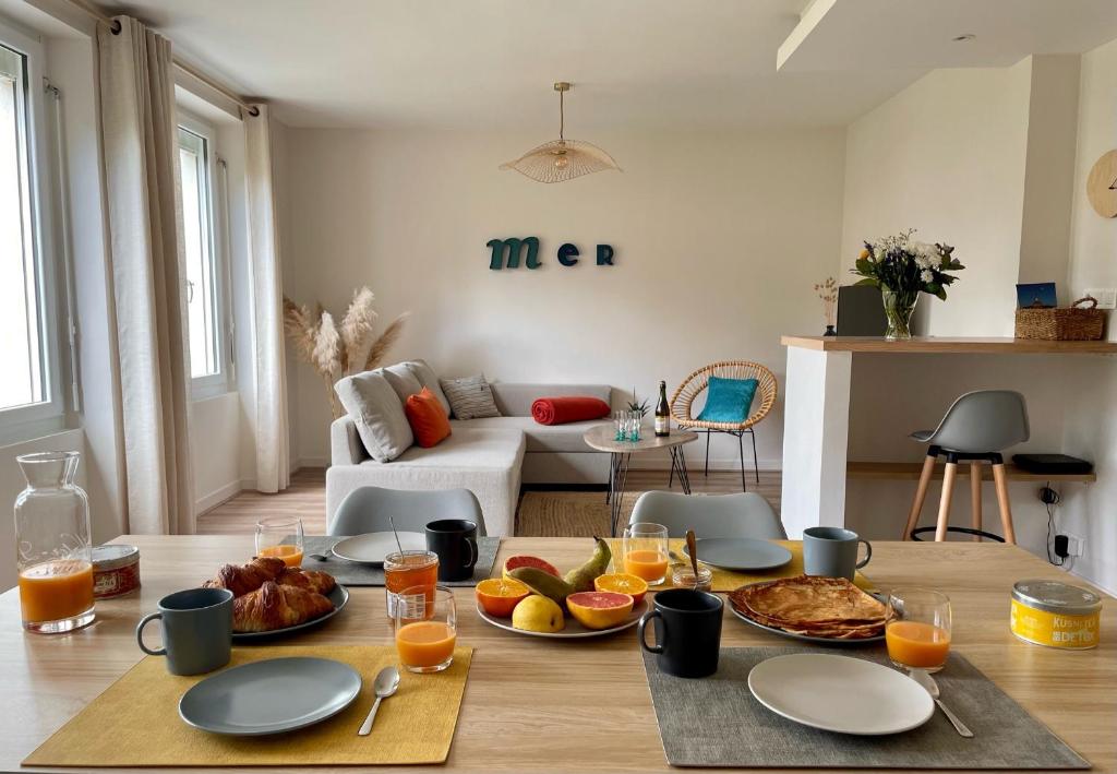 Appartement « BLEU COMME MER » à deux pas des plages 19 Rue Amiral Courbet 29900 Concarneau