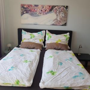 Blick über Karlsruhe - Ferienwohnung Panorama