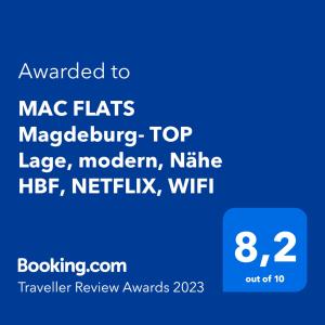 Blue Chili 07 - Magdeburg TOP Lage, modern, Nähe HBF, NETFLIX, WIFI