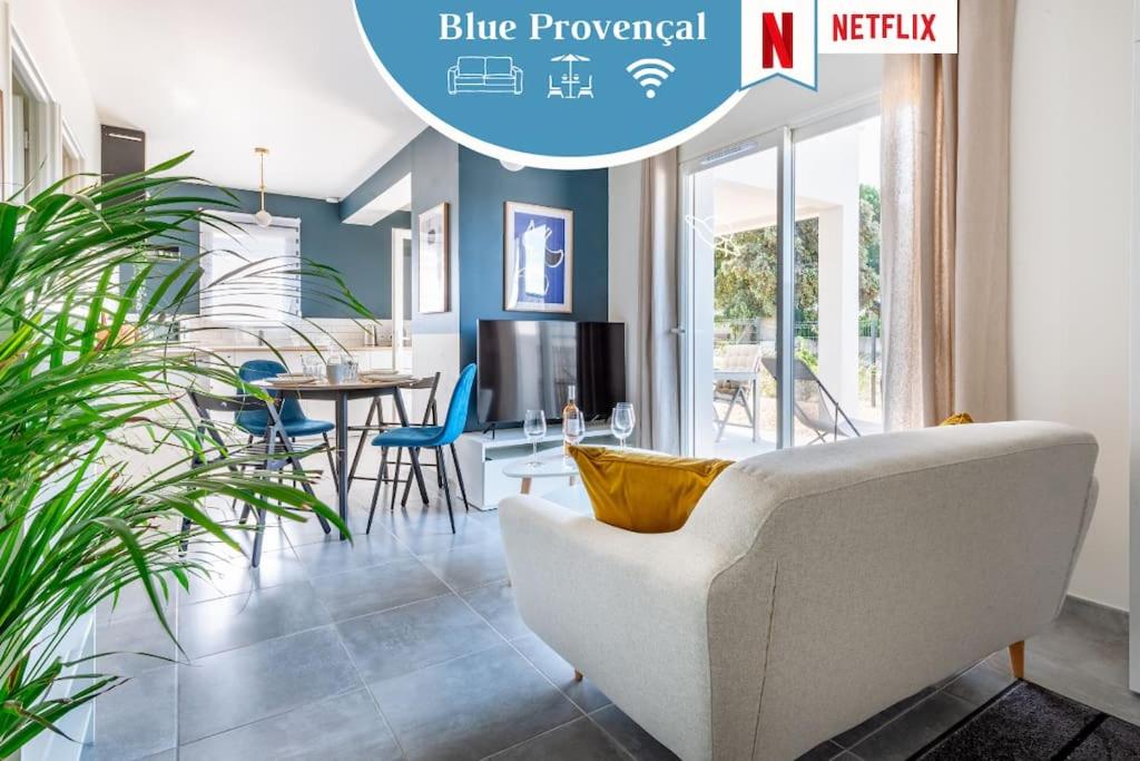 ☆ Blue Provençal Appartement ☆ 74 Rue de Provence, 84360 Morières-lès-Avignon
