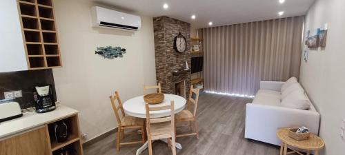 Blue & Yellow Penthouse with Terrace at Balaia Mar