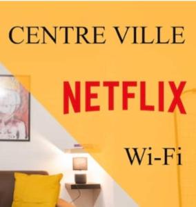 BNB'P Charmant Studio- Cosy -Centre ville- Netflix