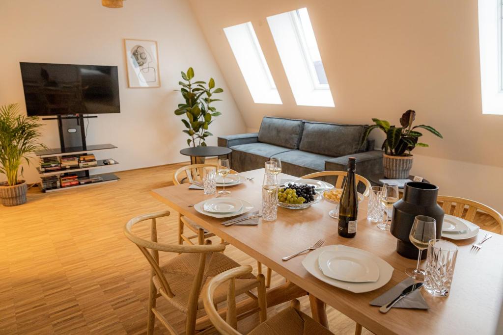 Appartement ☆BONNYSTAY - Downtown - Zentral - 5 Personen - Modern - Luxus - Netflix 2A Große Klingergasse 4. Etage 94032 Passau