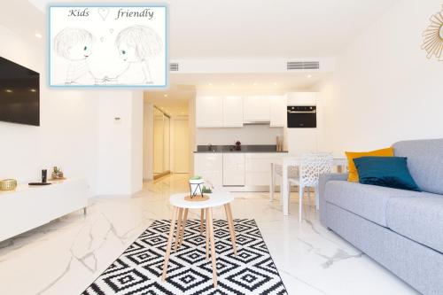 Brand new 2 bedrooms next to Croisette !