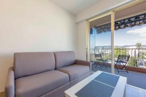 brand new one bedroom apartment with sea view terrace in the center