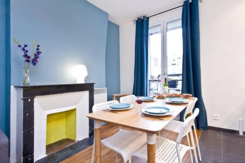 Bright and Newly Renovated Apartment, Hip Canal Saint-Martin Area, Central Paris