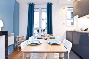 Bright and Newly Renovated Apartment, Hip Canal Saint-Martin Area, Central Paris