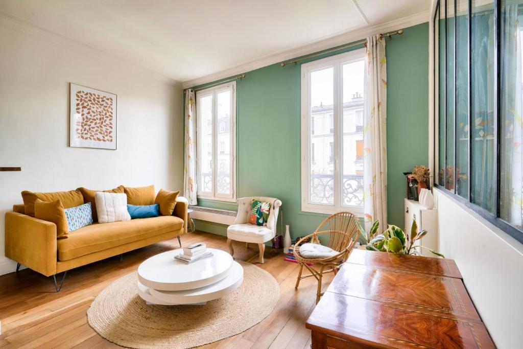 Appartement Bright apartment for 2 - Paris 17E 124 Avenue de Clichy 75017 Paris