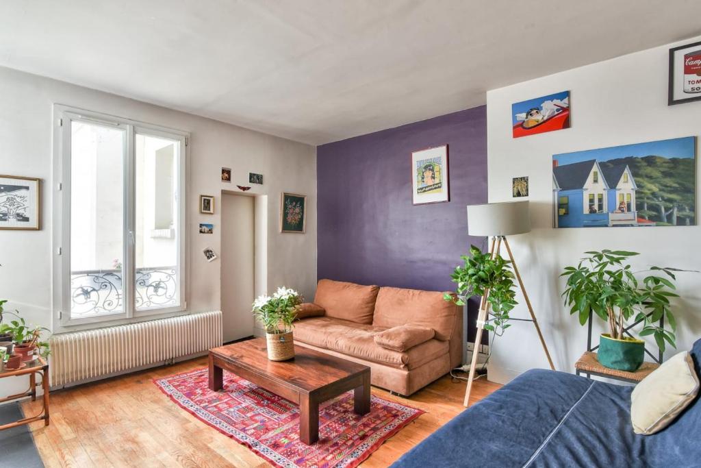 Bright apartment for 4 people - Paris 20 14 Rue du Cambodge, 75020 Paris