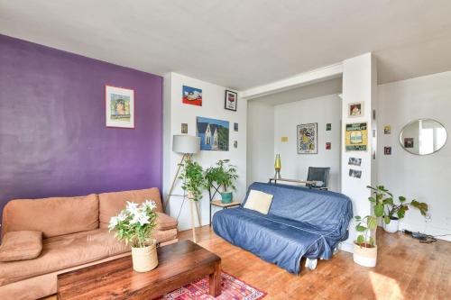 Bright apartment for 4 people - Paris 20