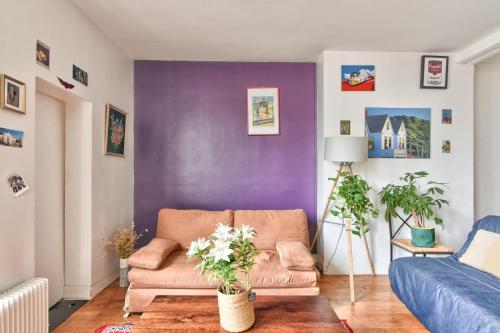 Bright apartment for 4 people - Paris 20