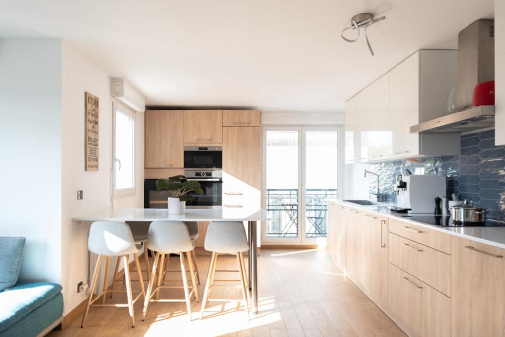 Appartement Bright apartment with balcony in Saint-denis 55 Boulevard Ornano 93200 Saint-Denis