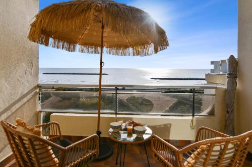 Bright studio on the first line in Palavas - Welkeys