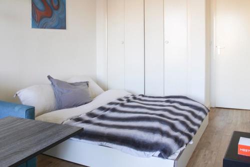 Bright studio with terrace and free view