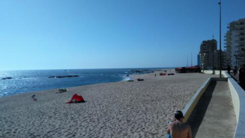 By the beach