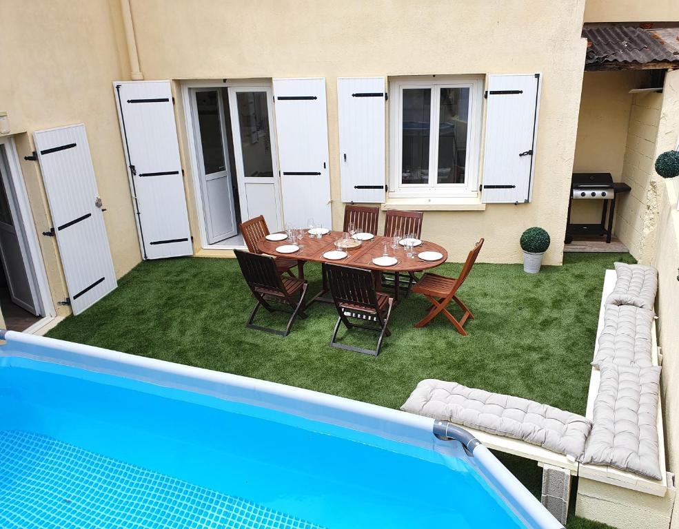 Appartement Cœur de Valras, Mer à 400m - Piscine Privée - Clim 3 Rue Eugène Cabrol 34350 Valras-Plage