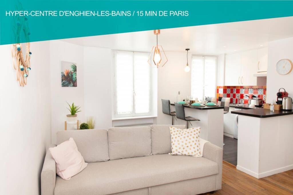 Appartement Cœur de ville Enghien les Bains - 2 pièces Lumineux et Chaleureux - 15 min de Paris étage 2 17 Rue de Mora 95880 Enghien-les-Bains