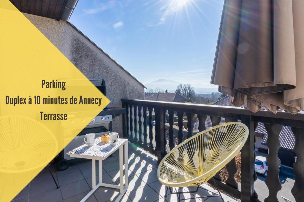 Cabana & Vue sur le Semnoz 65 Chemin de la Pépinière, 74370 Pringy