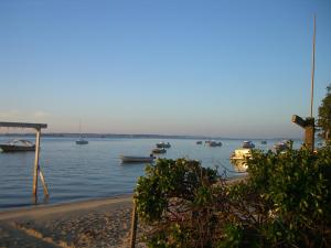 Cabane bord de plage