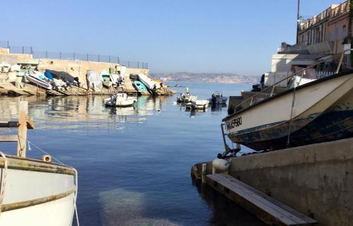 Cabanon Marseillais 45 m2 sur l'eau à Malmousque
