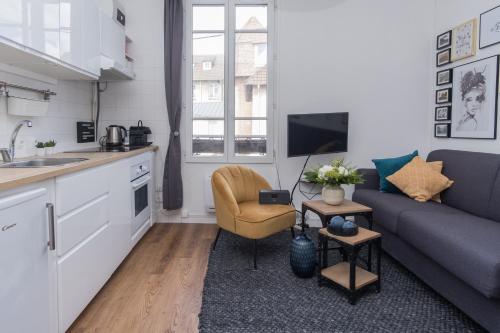 Cabourg Cosy chic Cabourg hyper-centre 4 pers, 2 bedrooms , 2 sdb, terrasse, wifi