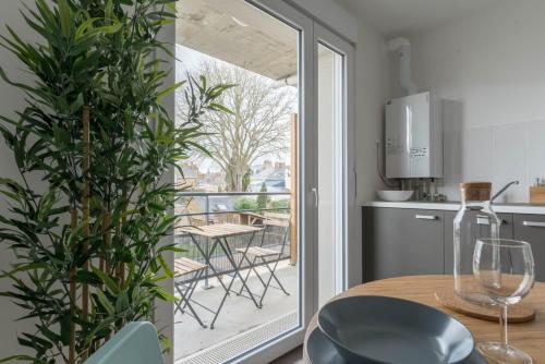 CAMILLE - Studio proche gare, wifi, arrivée 24 24