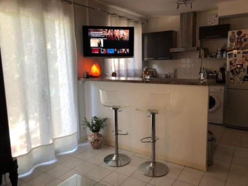 CANNES Appartement rez-de-jardin