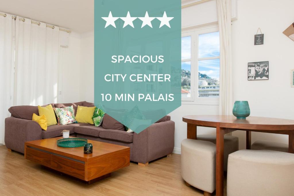 Appartement CANNES CITY CENTER 2-minute walk to the beaches with parking space! 4 rue Pasteur 06400 Cannes