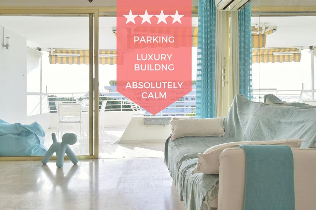Cannes Hillside With terrace and swimming pool in a luxury building! 51 boulevard Leader, 06400 Cannes