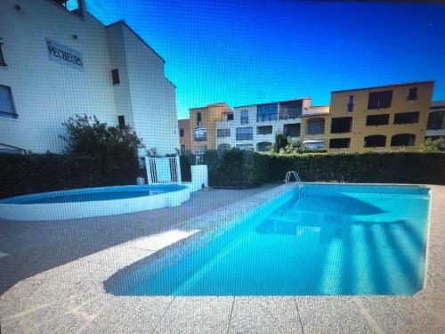 Cap D 'Agde Studio cabine 5 personnes, vue chenal