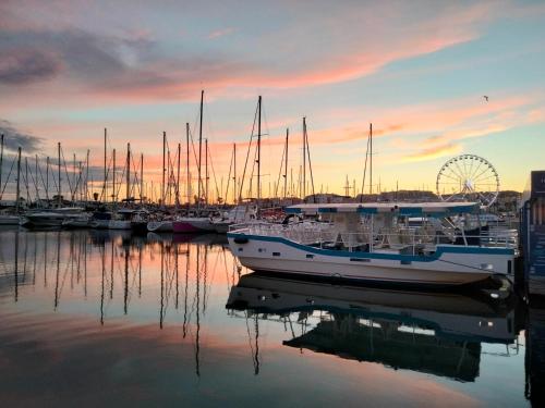 Cap d'Agde - Studio lumineux 2 - 4 personnes Terrasse avec vue