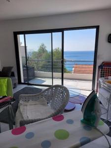 Cap Sud,apt 4p,vue mer,pr plage