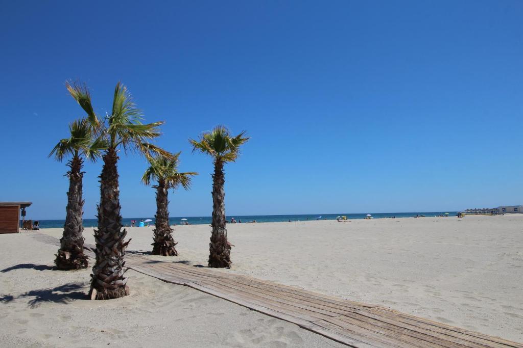 CAPESTANG - Studio cabine 4 pers proche de la plage et parking des capestang, 66140 Canet-en-Roussillon