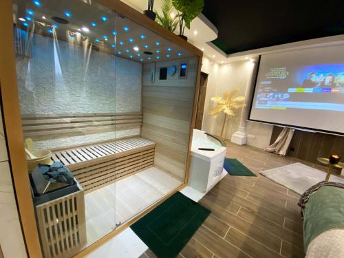 Capsule Egypte avec Balneo home cinema nintendo switch