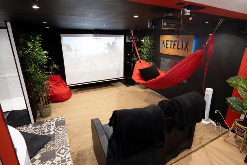 Capsule movie avec Balneo home cinema playstation 5