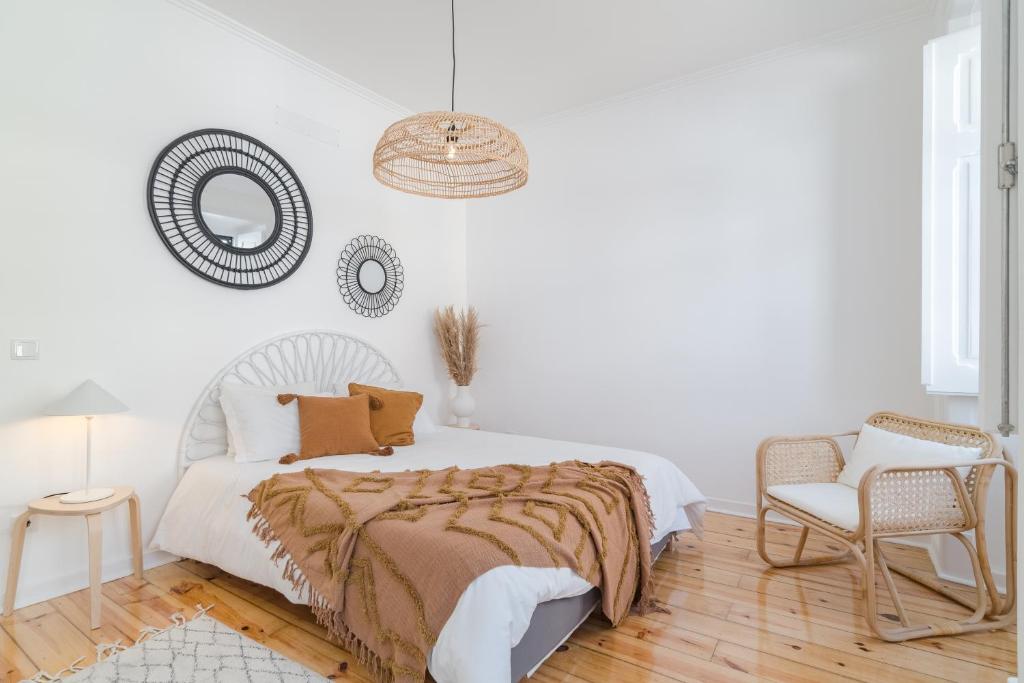 Appartement Casa Boma Lisboa - Brighting And Charming Apartment - Lapa VI 77 Rua do Meio à Lapa R/C 1200-860 Lisbonne