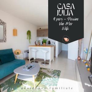 Appartement CASA JULIA - vue Mer - piscine appt 331 etage 3 résidence Les Jonquieres 83580 Gassin Provence-Alpes-Côte d\'Azur