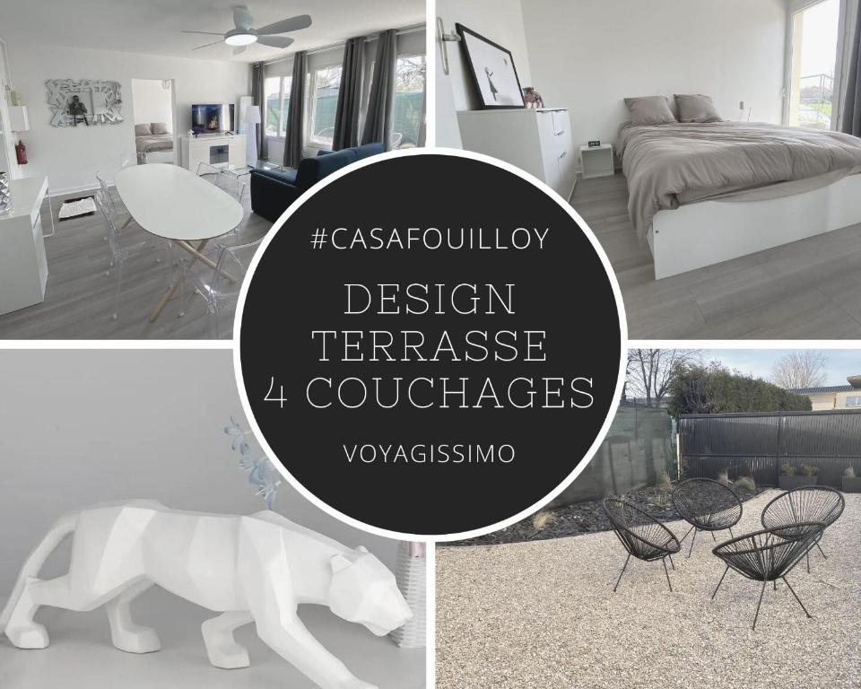 #Casafouilloy Appartement de plein pied avec grand terrasse 3 Rue du 11 Novembre 1918, 80800 Fouilloy