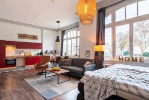 CASSEL LOFTS - Stilvolles Industrieloft - Boxspringbett & Netflix