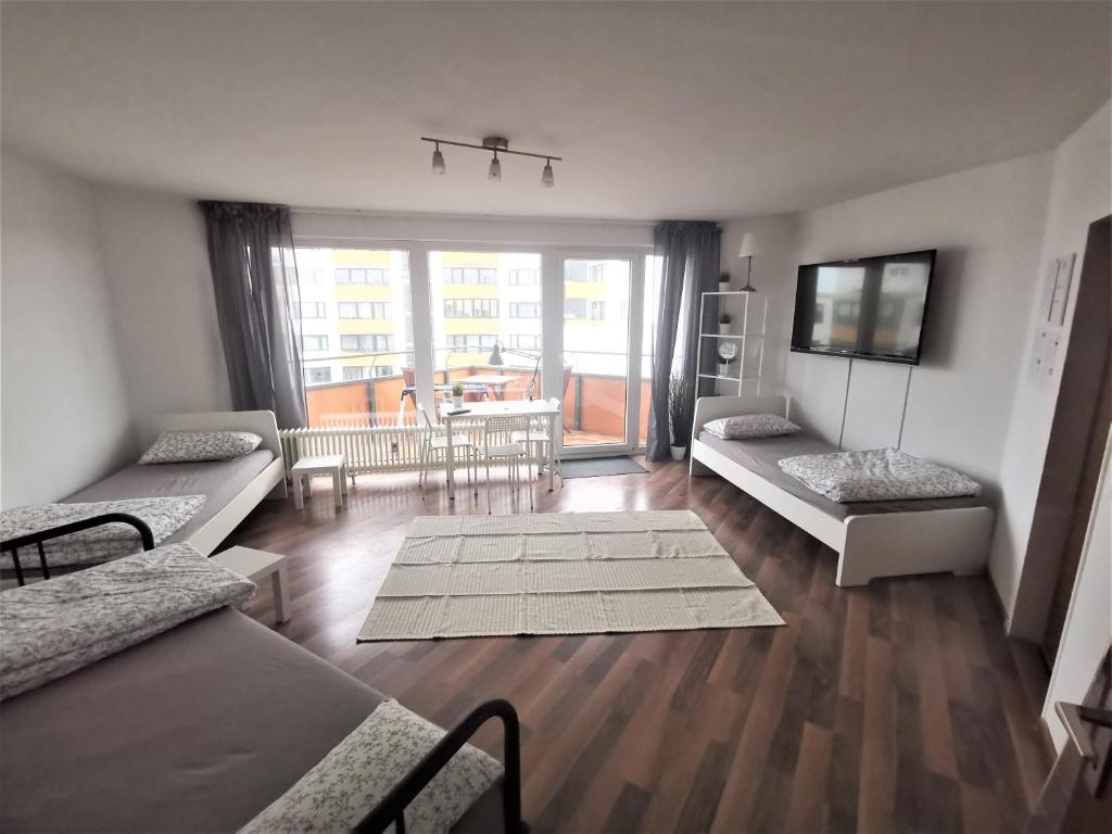 Appartement Central Studio Apartment mit Balkon 28 Fortunastraße 30451 Hanovre