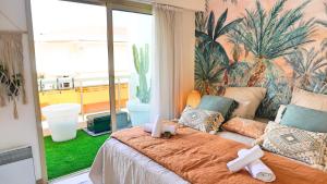 Centre Cannes, Appartement 1 chambre avec terrasse