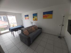 Centre, Grand T2 balcon Pkg, plage gare 600m